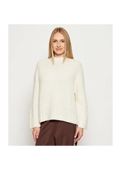 HUGO Wełniany półgolf Siolino | Relaxed fit ze sklepu Gomez Fashion Store w kategorii Swetry damskie - zdjęcie 185683901