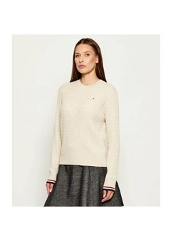 Tommy Hilfiger Sweter | Regular Fit ze sklepu Gomez Fashion Store w kategorii Swetry damskie - zdjęcie 185683904