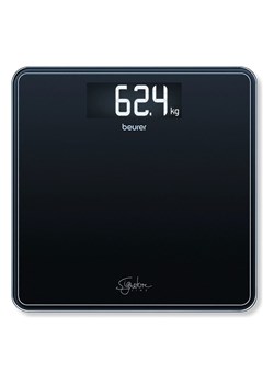 Beurer Waga &quot;GS 400 Signature Line&quot; w kolorze czarnym ze sklepu Limango Polska w kategorii Akcesoria łazienkowe - zdjęcie 185684544