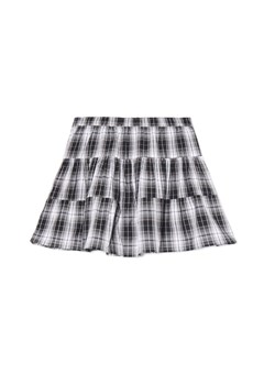 Cropp - Czarno-biała spódnica mini w kratę - czarny ze sklepu Cropp w kategorii Spódnice - zdjęcie 185685051