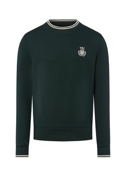 Finshley & Harding London Bluza męska Mężczyźni jodłowy nadruk ze sklepu vangraaf w kategorii Bluzy męskie - zdjęcie 185685130