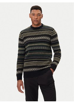 Barbour Sweter Case Fair MKN1027BK52 Czarny Regular Fit ze sklepu MODIVO w kategorii Swetry męskie - zdjęcie 185687071