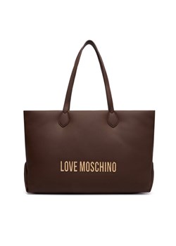 Torebka LOVE MOSCHINO JC4395PP0NKD031A Brązowy ze sklepu eobuwie.pl w kategorii Torby Shopper bag - zdjęcie 185691063