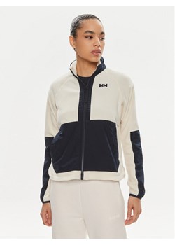 Helly Hansen Polar W Rig Fleece Jacket 54078 Écru Regular Fit ze sklepu MODIVO w kategorii Bluzy damskie - zdjęcie 185691312