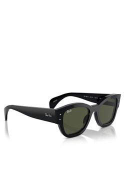 Ray-Ban Okulary przeciwsłoneczne 0RB7681S 901/31 Czarny ze sklepu MODIVO w kategorii Okulary przeciwsłoneczne damskie - zdjęcie 185691331