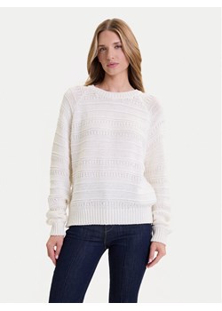 Mustang Sweter Silas 1016782 Écru Regular Fit ze sklepu MODIVO w kategorii Swetry damskie - zdjęcie 185691394