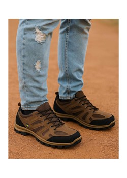 Męskie buty trekkingowe Duże rozmiary /G12-1 18105 T436/ ze sklepu Pantofelek24.pl w kategorii Buty trekkingowe męskie - zdjęcie 185692281