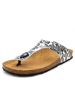 billowy Japonki w kolorze biało-czarnym ze sklepu Limango Polska w kategorii Klapki damskie - zdjęcie 185692320