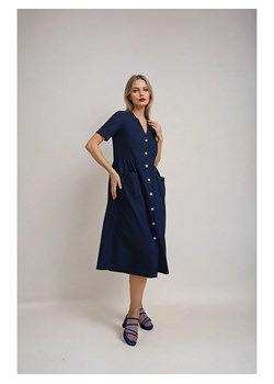Monki Sukienka w kolorze granatowym ze sklepu Limango Polska w kategorii Sukienki - zdjęcie 185692680