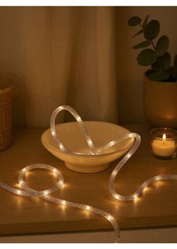 Sinsay - Girlanda LED z cyrkoniami - srebrny ze sklepu Sinsay w kategorii Dom - zdjęcie 185693484