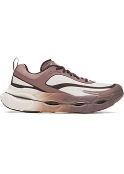 Męskie buty do biegania Under Armour UA Halo Racer - brązowe ze sklepu Sportstylestory.com w kategorii Buty sportowe męskie - zdjęcie 185693972