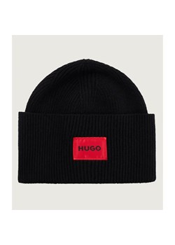 HUGO Wełniana czapka Xaff 6 ze sklepu Gomez Fashion Store w kategorii Czapki zimowe męskie - zdjęcie 185694393