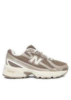 New Balance Sneakersy GR740SA Brązowy ze sklepu MODIVO w kategorii Buty sportowe dziecięce - zdjęcie 185695100