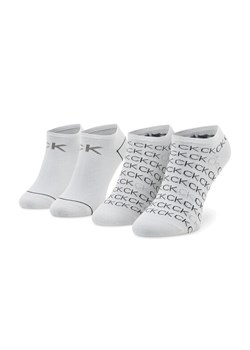 Calvin Klein Zestaw 2 par stopek damskich 701218779 Biały ze sklepu MODIVO w kategorii Skarpetki damskie - zdjęcie 185695172