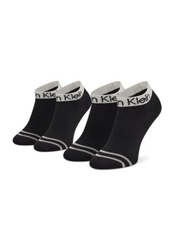 Zestaw 2 par niskich skarpet damskich Calvin Klein 701218775 Czarny ze sklepu eobuwie.pl w kategorii Skarpetki damskie - zdjęcie 185697261