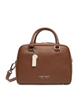 Torebka Nine West CEO-Brooklyn-Bliss-LX10159 Brązowy ze sklepu eobuwie.pl w kategorii Kuferki - zdjęcie 185697282