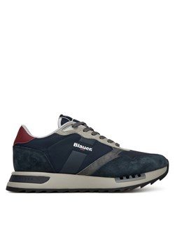 Sneakersy Blauer F5RYDER01/NYN Granatowy ze sklepu eobuwie.pl w kategorii Buty sportowe męskie - zdjęcie 185697324