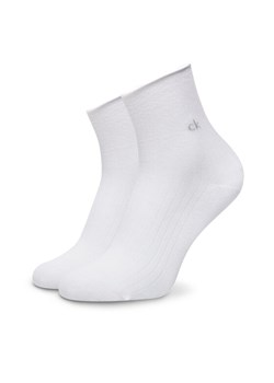 Skarpety wysokie damskie Calvin Klein 701229681 Biały ze sklepu eobuwie.pl w kategorii Skarpetki damskie - zdjęcie 185697332