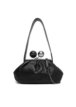 Torebka Weekend Max Mara 2525516075600 Czarny ze sklepu eobuwie.pl w kategorii Kopertówki - zdjęcie 185697361