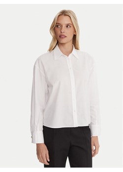 HUGO Koszula Elma 50550548 Biały Regular Fit ze sklepu MODIVO w kategorii Koszule damskie - zdjęcie 185698230
