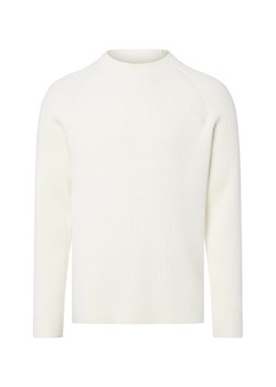 ellesse Męski sweter z dzianiny - Bruciate Mężczyźni écru wypukły wzór tkaniny ze sklepu vangraaf w kategorii Swetry męskie - zdjęcie 185699344