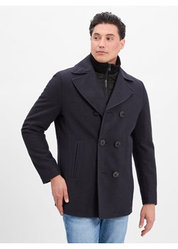 Finshley & Harding Kurtka męska - Scotty Mężczyźni granatowy jednolity ze sklepu vangraaf w kategorii Płaszcze męskie - zdjęcie 185699363