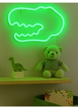 Sinsay - Lampka neon w kształcie głowy dinozaura - biały ze sklepu Sinsay w kategorii Dom - zdjęcie 185702014
