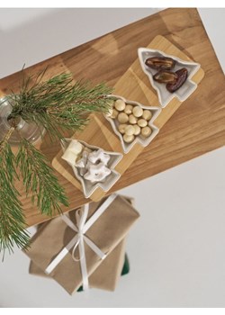 Sinsay - Taca do serwowania z motywem zimowym 4 pack - biały ze sklepu Sinsay w kategorii Dom - zdjęcie 185702134