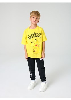 Sinsay - Spodnie dresowe ze ściągaczami Pokemon - czarny ze sklepu Sinsay w kategorii Spodnie chłopięce - zdjęcie 185702263