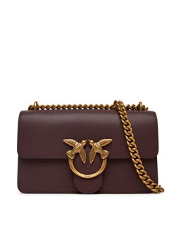 Torebka PINKO Love One Mini Dc Al 25-26 PLTT 100074 A0F1 Bordowy ze sklepu eobuwie.pl w kategorii Listonoszki - zdjęcie 185702604