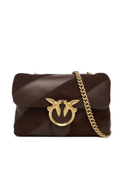 Torebka PINKO Love Puff Mini Cl AI 25-26 PLTT 100039 A2JY Brązowy ze sklepu eobuwie.pl w kategorii Kopertówki - zdjęcie 185702643