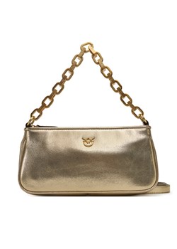 Torebka PINKO Half Moon Baguette Mini AI 25-26 PLTT 105069 A2O9 Złoty ze sklepu eobuwie.pl w kategorii Listonoszki - zdjęcie 185702644
