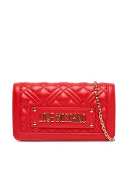 LOVE MOSCHINO Torebka JC5681PP0NLA0500 Czerwony ze sklepu MODIVO w kategorii Kopertówki - zdjęcie 185703113