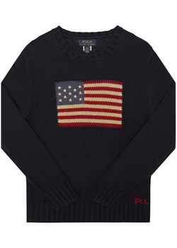 Polo Ralph Lauren Sweter Hunter 323668285001 Granatowy Regular Fit ze sklepu MODIVO w kategorii Swetry chłopięce - zdjęcie 185703140