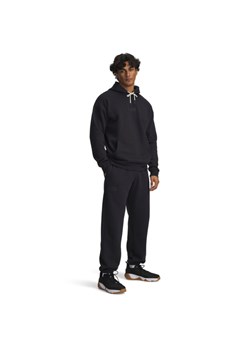 Męskie spodnie dresowe joggery Under Armour Project Rock Icon Jogger - czarne ze sklepu Sportstylestory.com w kategorii Spodnie męskie - zdjęcie 185704292