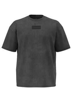 Męski t-shirt z nadrukiem Under Armour Project Rock Hwt OS T - czarny ze sklepu Sportstylestory.com w kategorii T-shirty męskie - zdjęcie 185704324