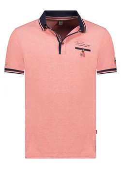 Geographical Norway Koszulka polo &quot;Kblended&quot; w kolorze łososiowym ze sklepu Limango Polska w kategorii T-shirty męskie - zdjęcie 185704883