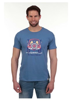 The Time of Bocha Koszulka w kolorze niebieskim ze sklepu Limango Polska w kategorii T-shirty męskie - zdjęcie 185704950