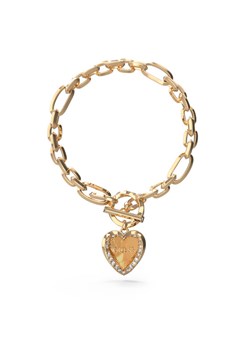 Bransoletka Guess JUBB0459 9JW Złoty ze sklepu eobuwie.pl w kategorii Bransoletki - zdjęcie 185706341