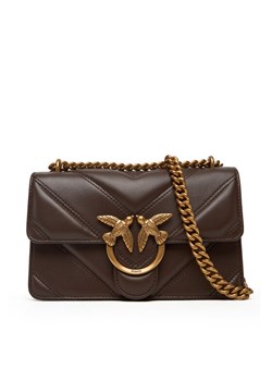 PINKO Torebka Love One Mini Light Dc Al 25-26 PLTT 104550 A2OS Brązowy ze sklepu MODIVO w kategorii Listonoszki - zdjęcie 185706814