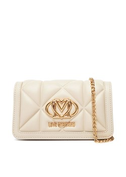 LOVE MOSCHINO Torebka JC5640PP1NLC0110 Beżowy ze sklepu MODIVO w kategorii Kopertówki - zdjęcie 185706884