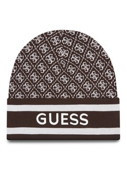 Czapka Guess W4BZ21 Z3JD2 Brązowy ze sklepu eobuwie.pl w kategorii Czapki zimowe damskie - zdjęcie 185709874
