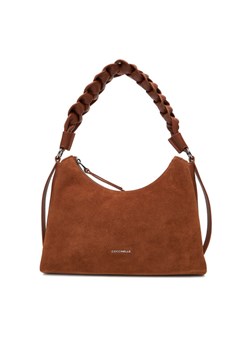 Torebka Coccinelle P6P Boheme Suede Bimaterial E1 P6P 13 03 01 Brązowy ze sklepu eobuwie.pl w kategorii Torby Shopper bag - zdjęcie 185709903