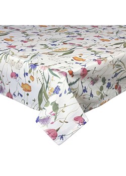 Andrea Fontebasso 1760 Obrus &quot;Flora&quot; w kolorze białym ze wzorem - 180 x 140 cm ze sklepu Limango Polska w kategorii Obrusy i bieżniki - zdjęcie 185712164