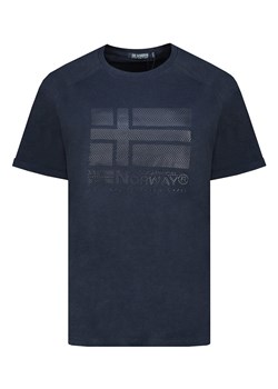Geographical Norway Koszulka w kolorze granatowym ze sklepu Limango Polska w kategorii Bluzki damskie - zdjęcie 185712374