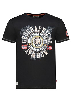 Geographical Norway Koszulka &quot;Jodept&quot; w kolorze czarnym ze sklepu Limango Polska w kategorii T-shirty męskie - zdjęcie 185712394