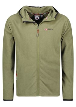Geographical Norway Kurtka polarowa &quot;Unicia&quot; w kolorze khaki ze sklepu Limango Polska w kategorii Bluzy męskie - zdjęcie 185712472