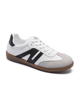 Viagiulia Sneakersy w kolorze biało-czarno-szarym ze sklepu Limango Polska w kategorii Buty sportowe damskie - zdjęcie 185712561