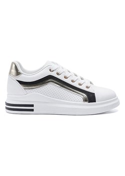 Viagiulia Sneakersy w kolorze złoto-biało-czarnym ze sklepu Limango Polska w kategorii Buty sportowe damskie - zdjęcie 185712562