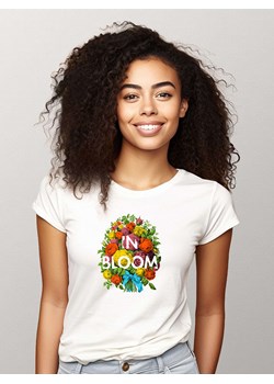 WOOOP Koszulka &quot;In bloom&quot; w kolorze białym ze sklepu Limango Polska w kategorii Bluzki damskie - zdjęcie 185713102